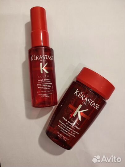 Масло и шампунь для волос kerastase тревел-формат