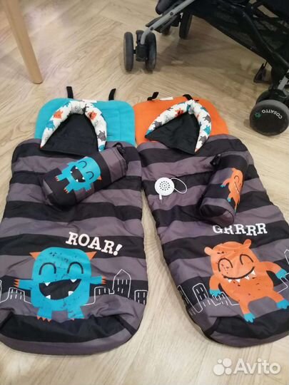 Коляска для двойни cosatto