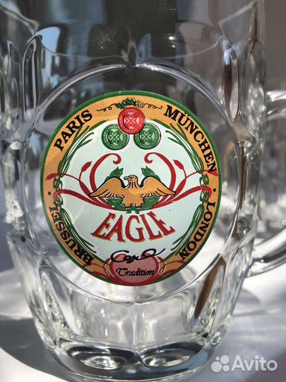 Пивная кружка (2шт.), Франция, 0,5 л