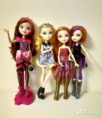 Куклы ever after high Холли, Поппи, Блонли Локс