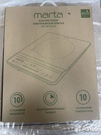 Электрическая плитка marta MT-HP4222B