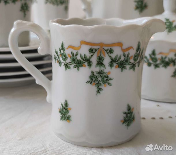 Винтажный фарфоровый сервиз Бавария клеймо