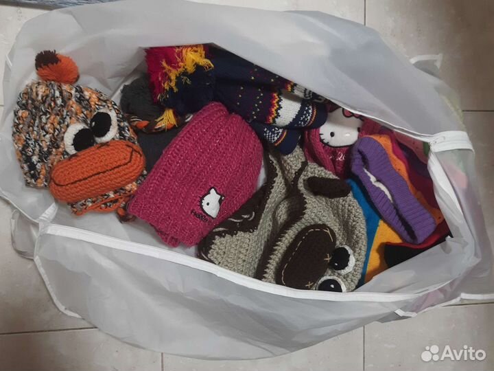 Шапки детские, есть новые, от 0 до 5 лет