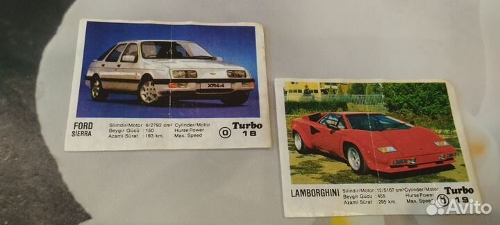 Вкладыши турбо первой серии