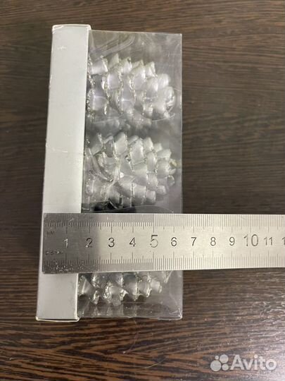 Свечи новогоднии шишки