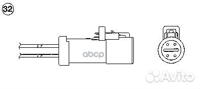 Лямбда-зонд ford 1359 NGK