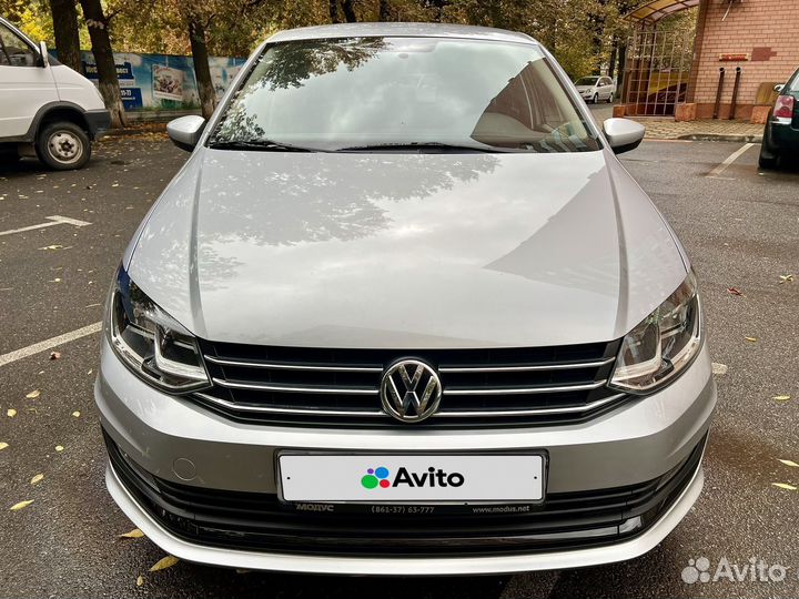 Volkswagen Polo 1.6 AT, 2019, 5 400 км