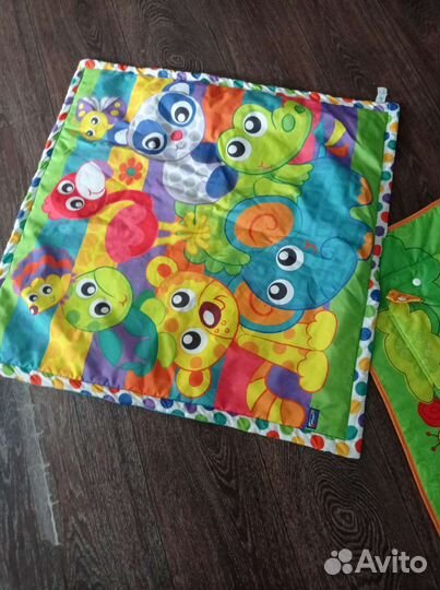 Развивающий коврик и домик