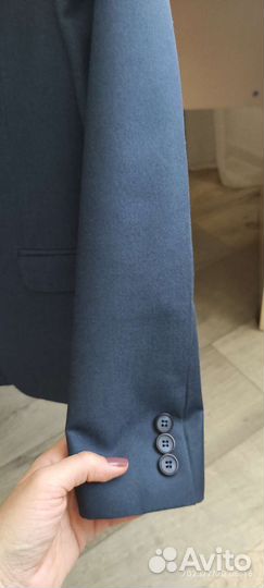 Школьный костюм для мальчика 146 синий