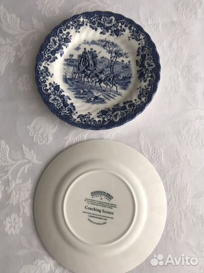 Тарелка англия 4 штуки