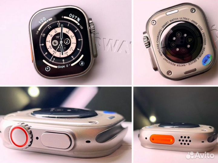 Часы apple watch ultra 2 (ремешок в подарок)