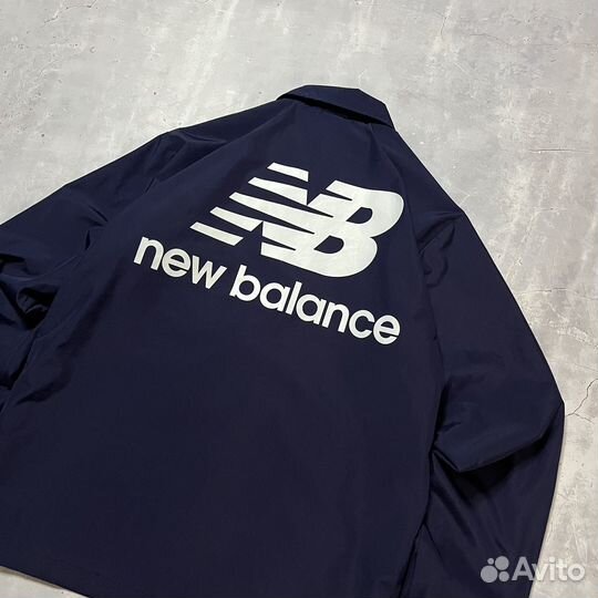 Харингтон/Ветровка New Balance Big Logo оригинал