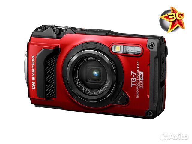 Фотоаппарат Olympus Tough TG-7 Red