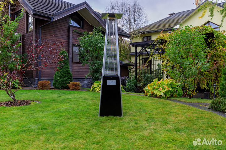 Уличный газовый обогреватель adam. Металлический