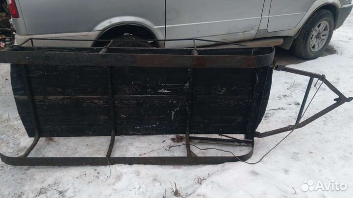 Сани для снегохода