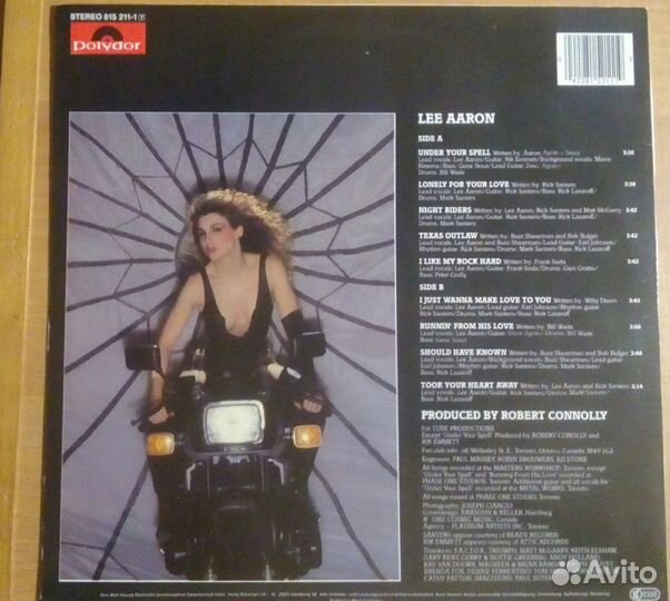 Lee Aaron, винил