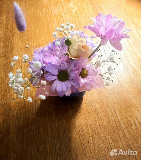Живые цветы букеты