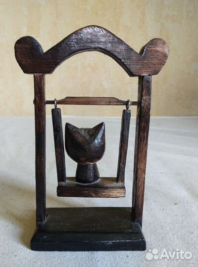 Деревянные коты