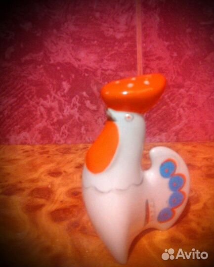 Солонка фарфоровый петушок