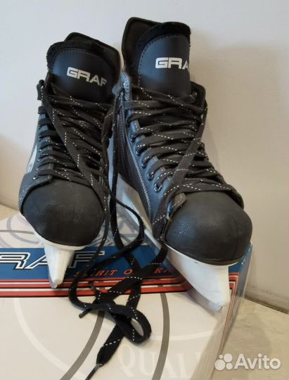 Коньки хоккейные Graf, детские, 38 размер