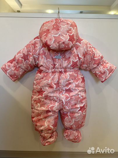 Зимний Комбинезон для девочки новый 62