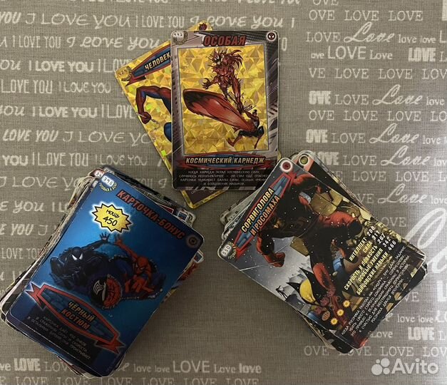 Карточки. Лот №2 / Человек-паук, 2 серия