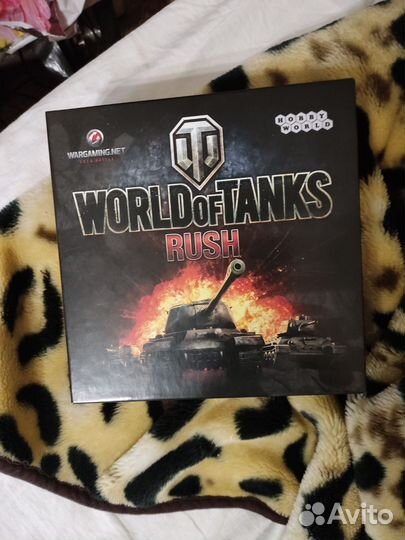 Настольная игра world of tanks Rush