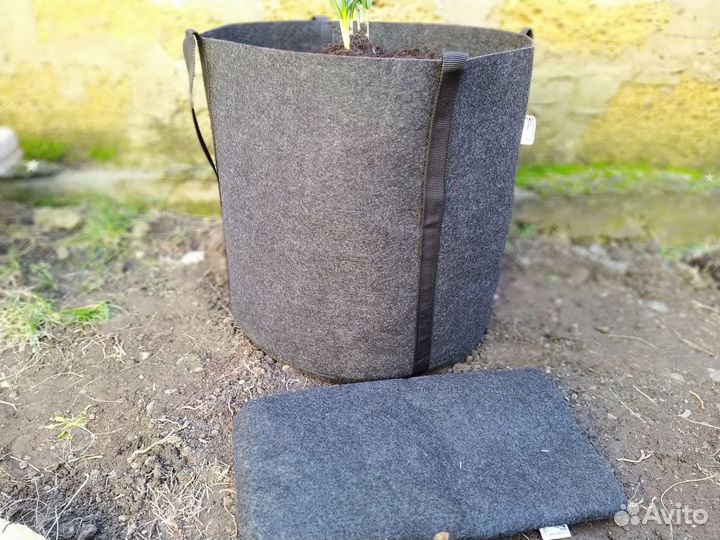 Контейнер для растений, с ручками 46л