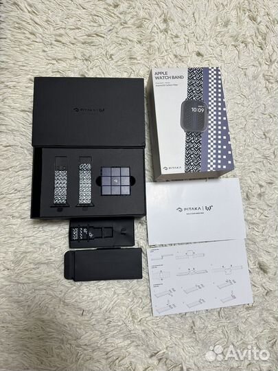 Pitaka apple watch ремешок Dreamland carbon