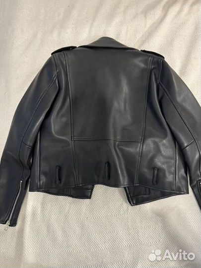 Куртка кожаная косуха Zara