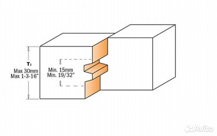 Фреза концевая CMT