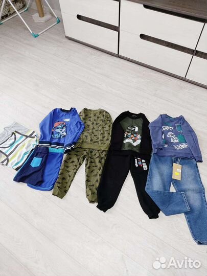 Одежда для мальчика пакетом 104 110