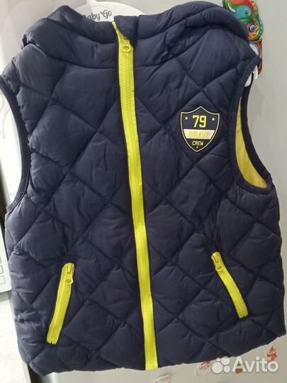 Жилетка детская весна, осень р 80