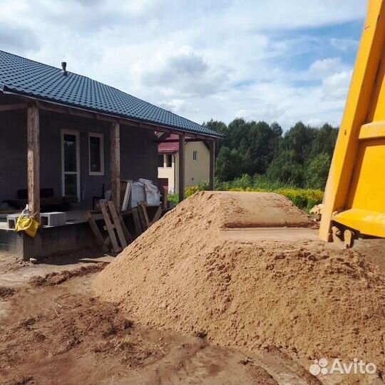 Песок для стяжки