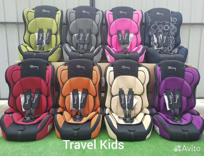 Автомобильные детские кресла 9-36кг
