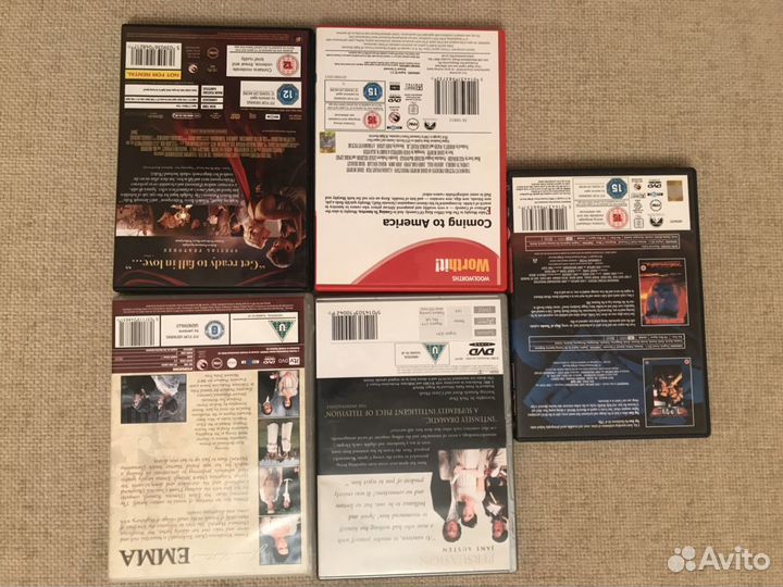 DVD фильмы на английском