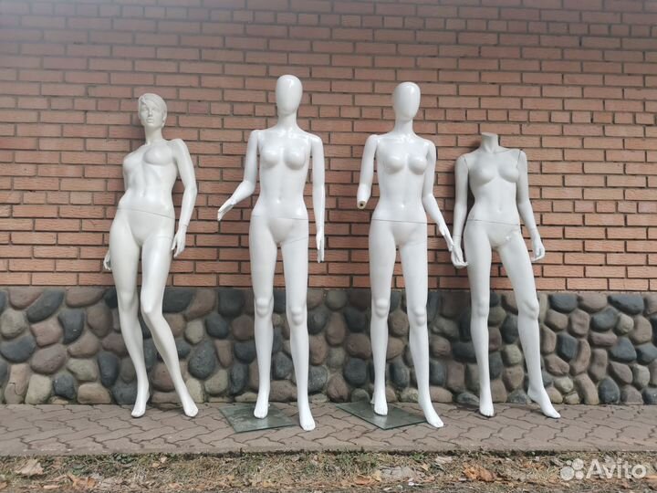 Манекены мужские и женские стекловолокно