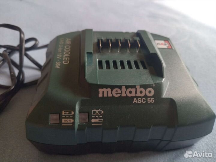 Аккумуляторный пылесос metabo