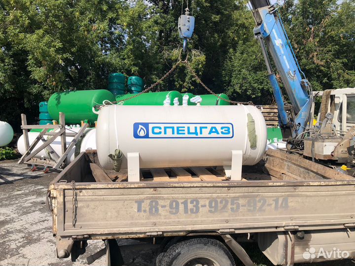 Газгольдер для дачи на 600 л