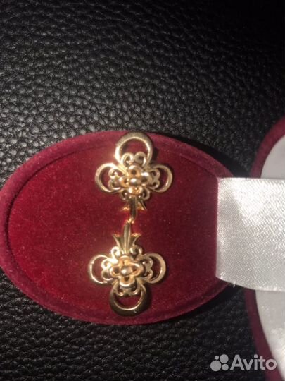 Серьги 583 пробы