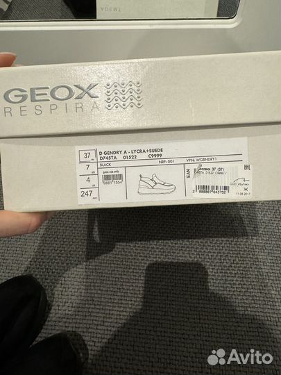 Кроссовки Geox 37-38 размер