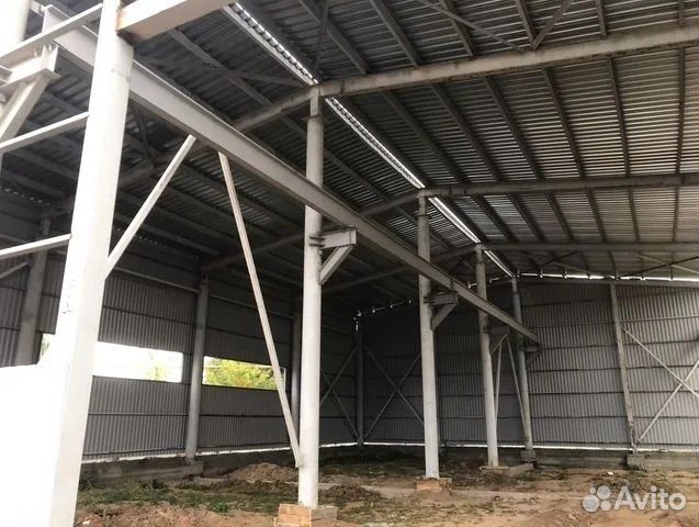 Строительство ангаров / Монтаж металлоконструкций