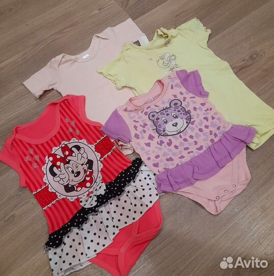 Одежда для девочки, 0-12 мес