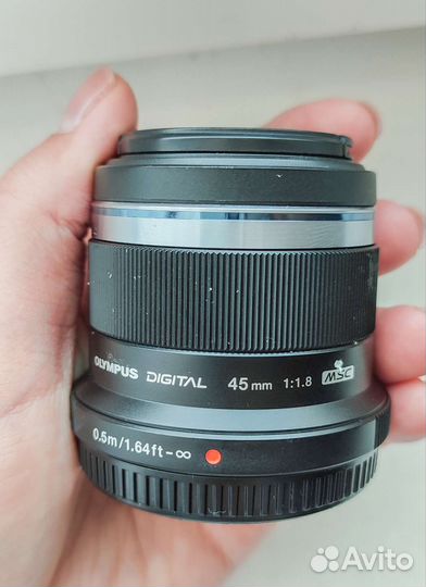 Объектив olympus 45mm 1.8