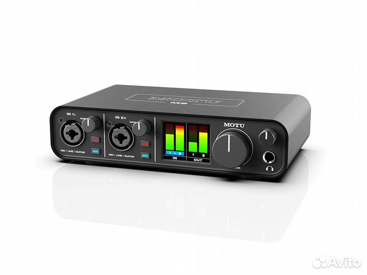 Motu M2 звуковая карта