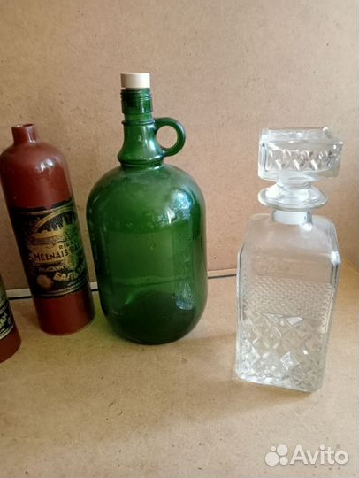 Бутылки стеклянные СССР