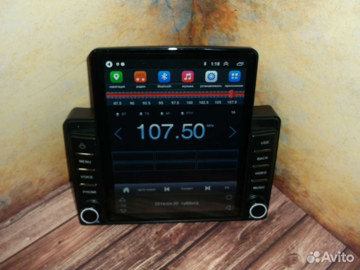 Магнитола Volkswagen Touareg тип Тесла Android