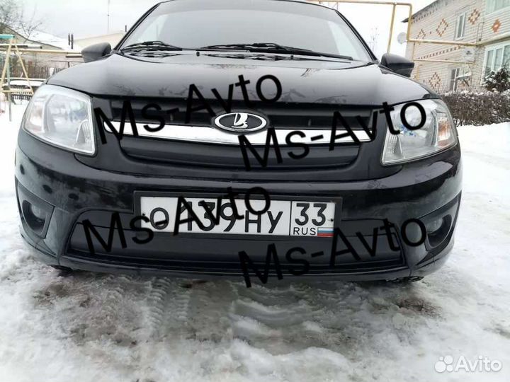 Комплект зимней защиты радиатора на лада гранта