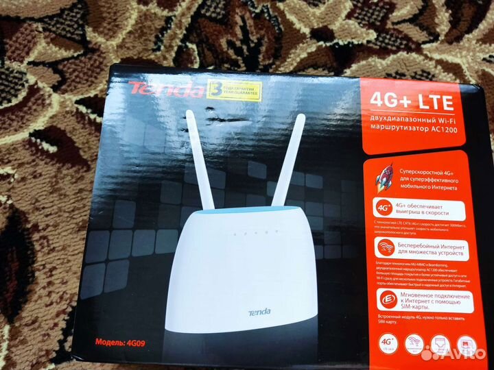 Роутер тенда 4G09