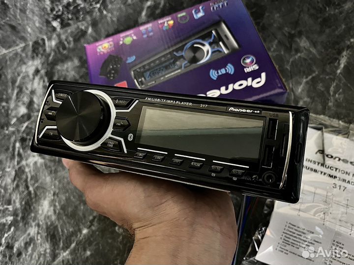 Новая 1din магнитола Bluetooth